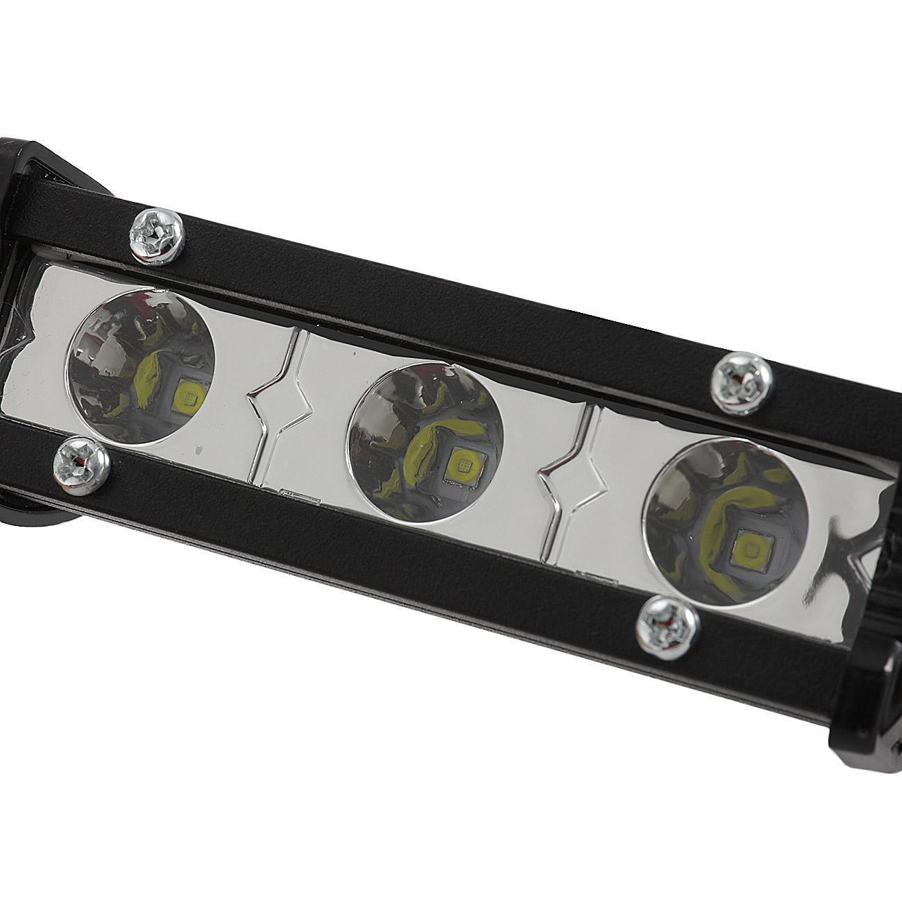 2PCS × 4" 9W 3 LED Light Bar Spot Beam Driving Off-road