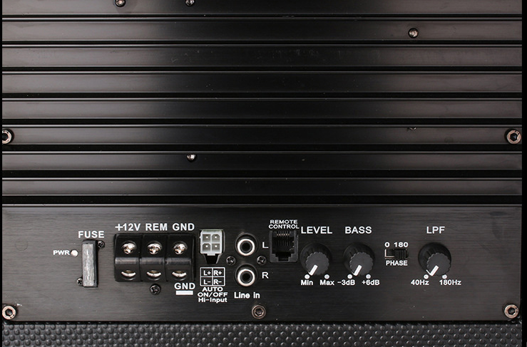 HIGH QUALITY 12 INCH ACTIVE SUB/AMP/BOX 1800W