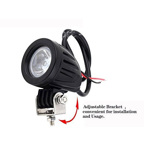 10W , 2 INCH LED Spot POD RACE LIGHTS Off Road Driving Work Lights-2PCS