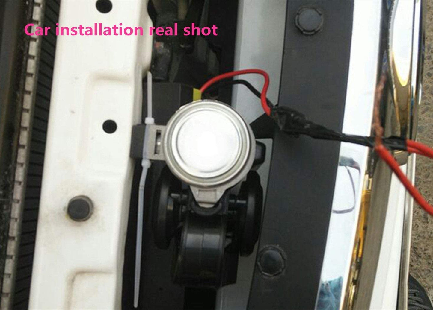 12V Car Horn 135DB Air Horn Snail Electric Pump Sound Horn