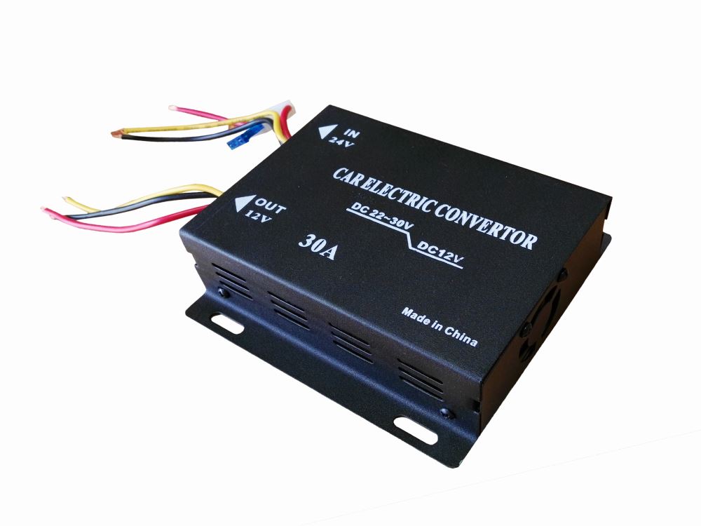 24V to 12V DC 30A Step-Down Converter