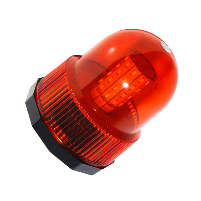 12V/24V Amber  Rotating Revolving LED Beacon Strobe Light with Magnetic Mount