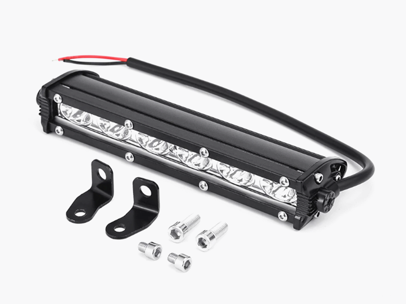 2PCS 7 INCH 12V-24V SUPER THIN ONE ROW  OFFROAD LED LIGHT BAR