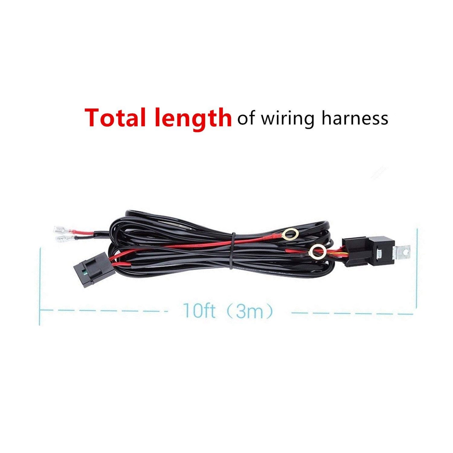 Remote strobe 3M Wiring Harness Loom Kit for LED Work Light /Bar 12V/ 24V Use