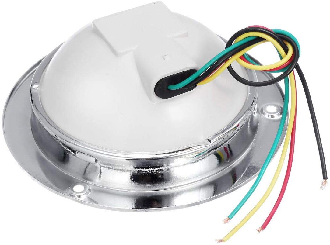 2PCS  10-30V 19LED  Round Dual Colour Taillight Rear Lights Truck  Tail Lights