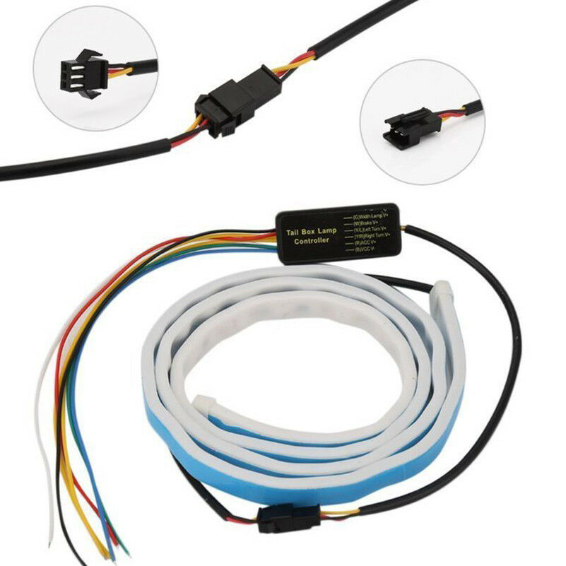 Universal 12V 6 Functions Car LED Tail Strip Light, Tailgate Rear Lights Strip