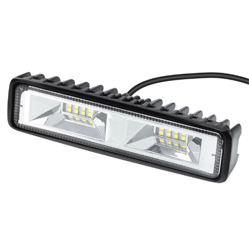 6inch 36W LED Super Slim Light Bar Flood Driving Head Lamp 12 Led Work Light
