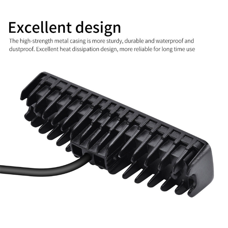 6inch 36W LED Super Slim Light Bar Flood Driving Head Lamp 12 Led Work Light