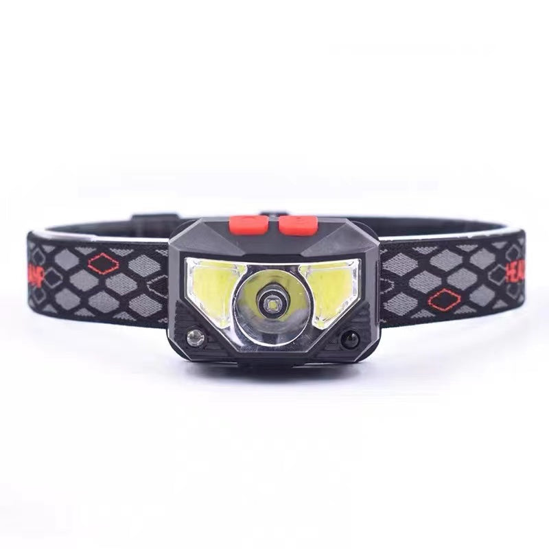 Rechargeable LED Head lamp with Motion Sense Function