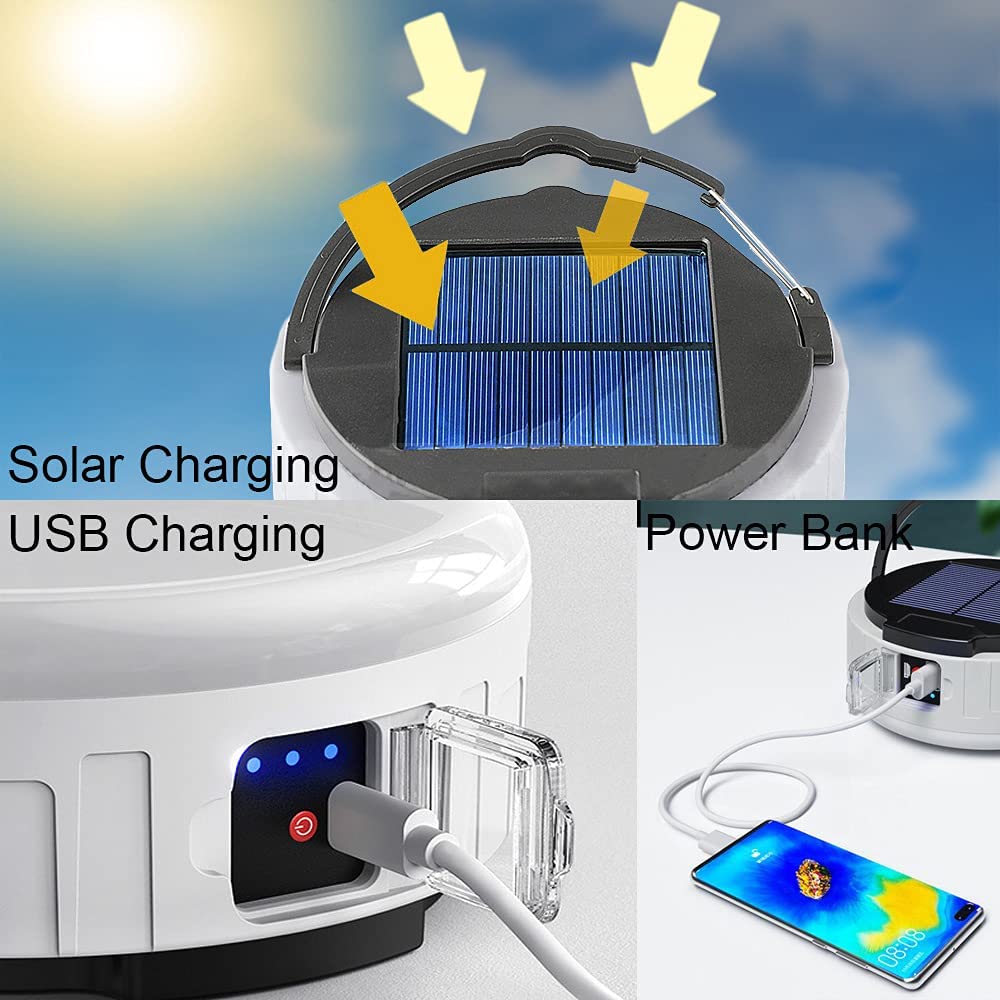 Solar Lantern Flashlight/USB Rechargeable Camping Lantern Led Light /Flashlight