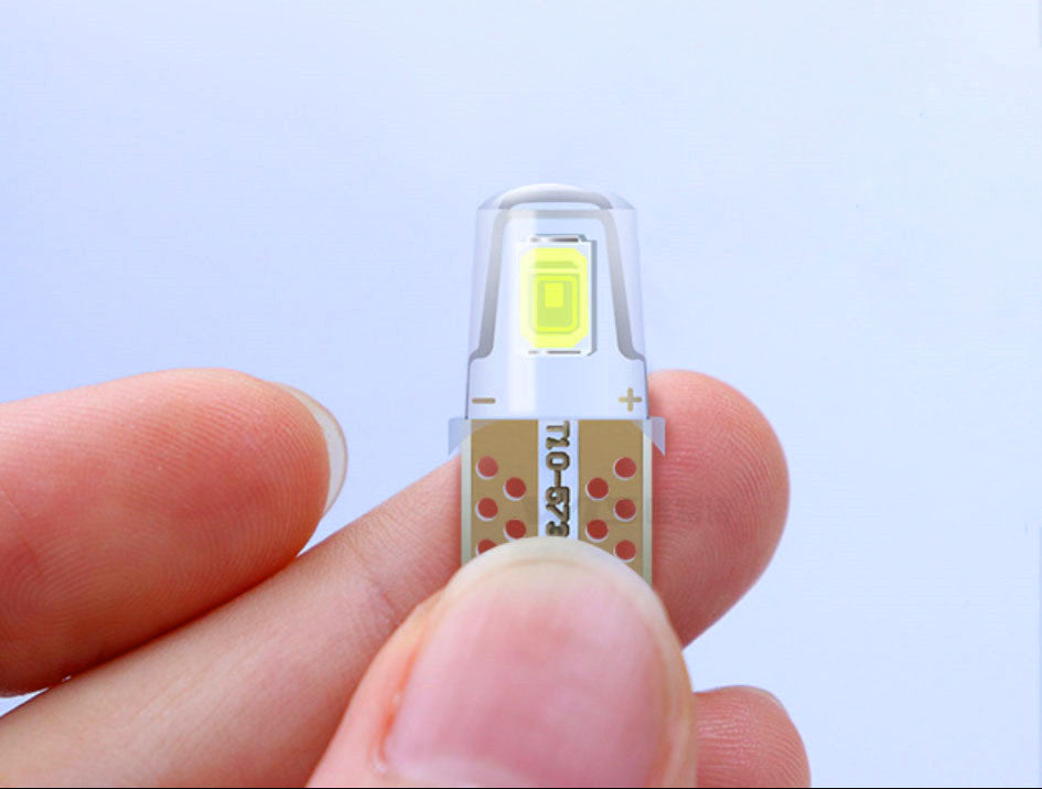 2PCS × T10 LED  Silicone  Bulbs