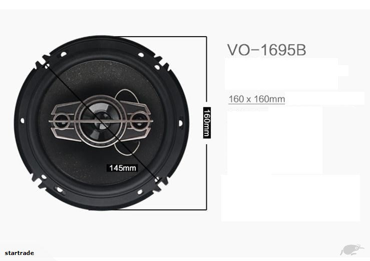 3 WAY 6"SPEAKERS