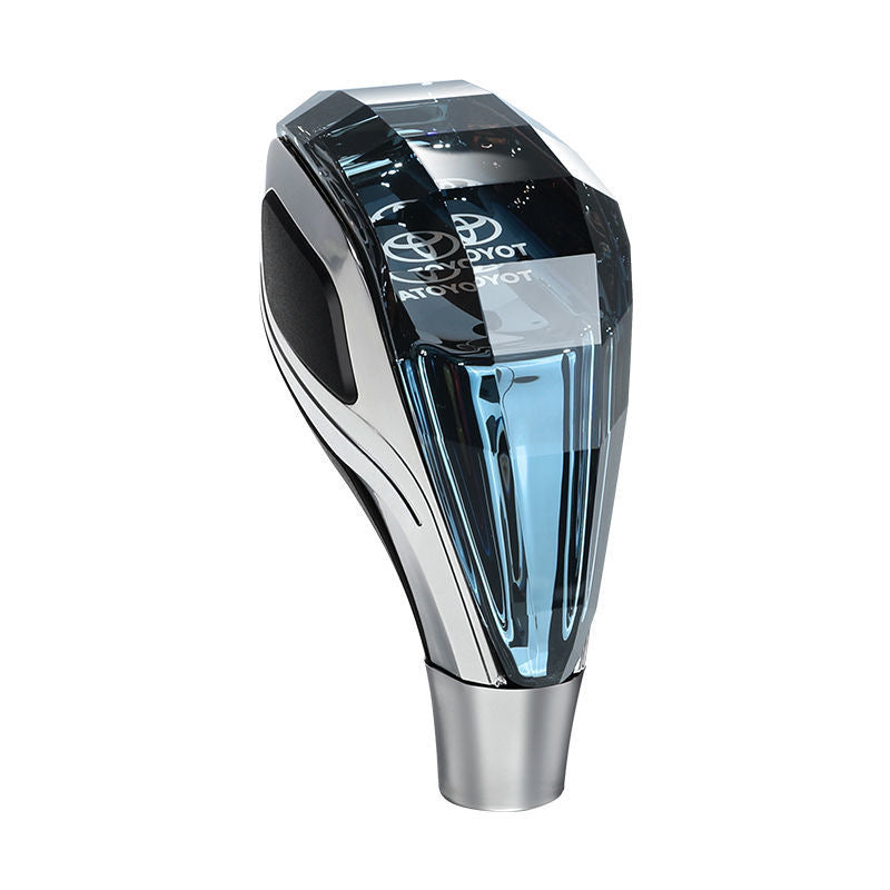 Crystal Car Gear Shift Knob Multi-Color LED Light For BMW, TOYOTA, SUBARU, MAZDA