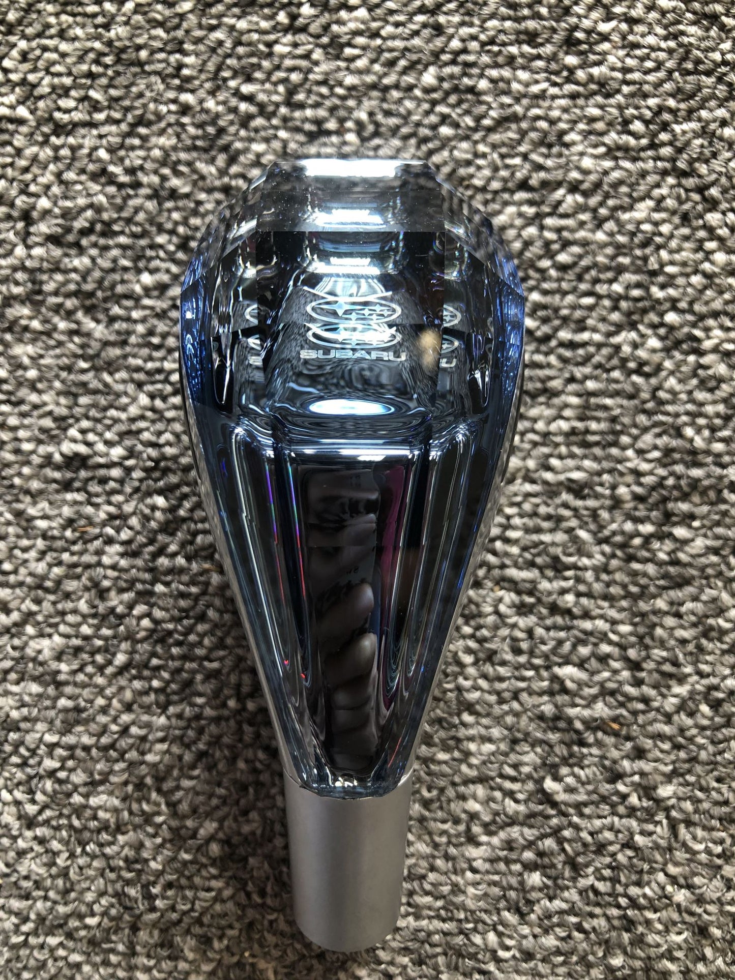 Crystal Car Gear Shift Knob Multi-Color LED Light For BMW, TOYOTA, SUBARU, MAZDA