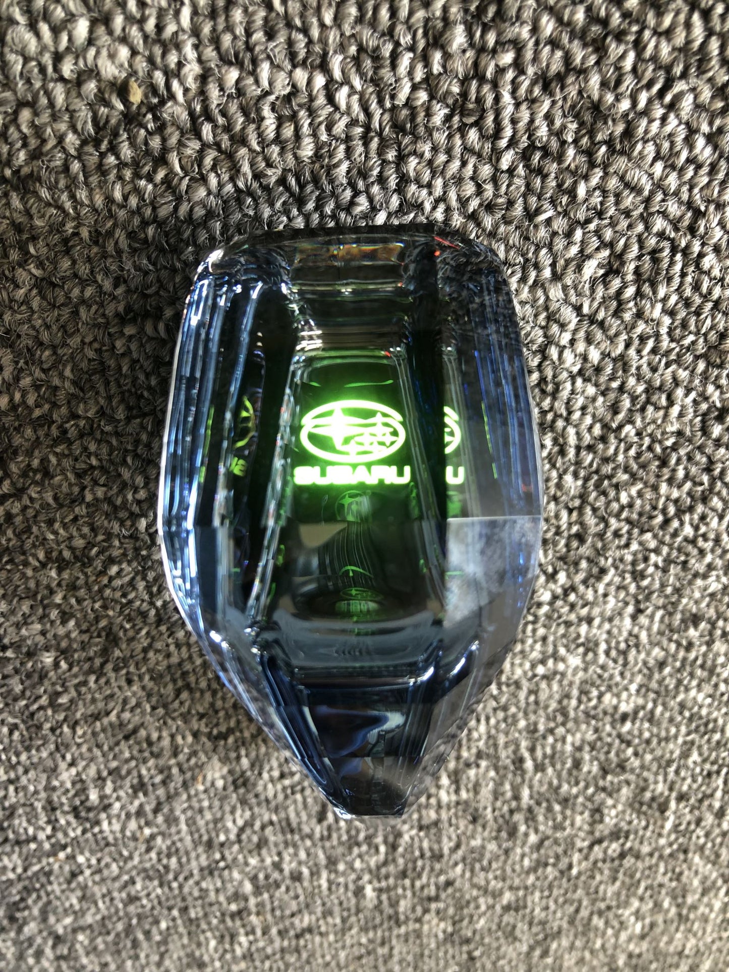 Crystal Car Gear Shift Knob Multi-Color LED Light For BMW, TOYOTA, SUBARU, MAZDA