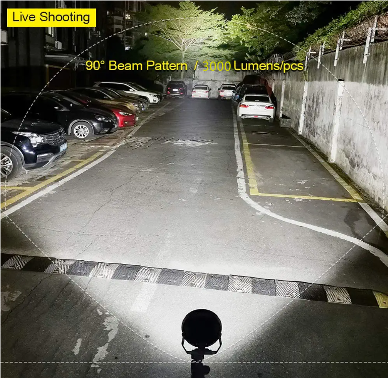 2PCS 5 Inch Led Driving Lights 80W Waterproof Fog Lights Driving Lights