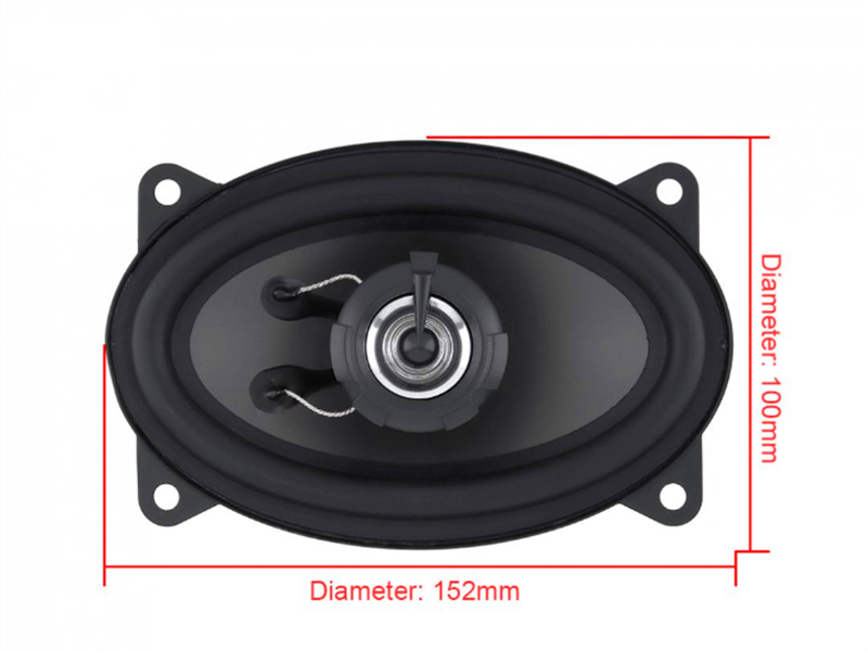 4X6 Inch 2 Way 150W Car Speaker