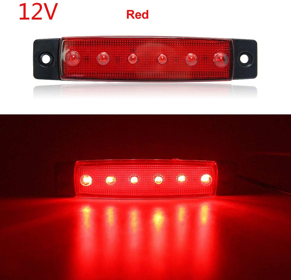 2PCS × 12V Side Marker Lights