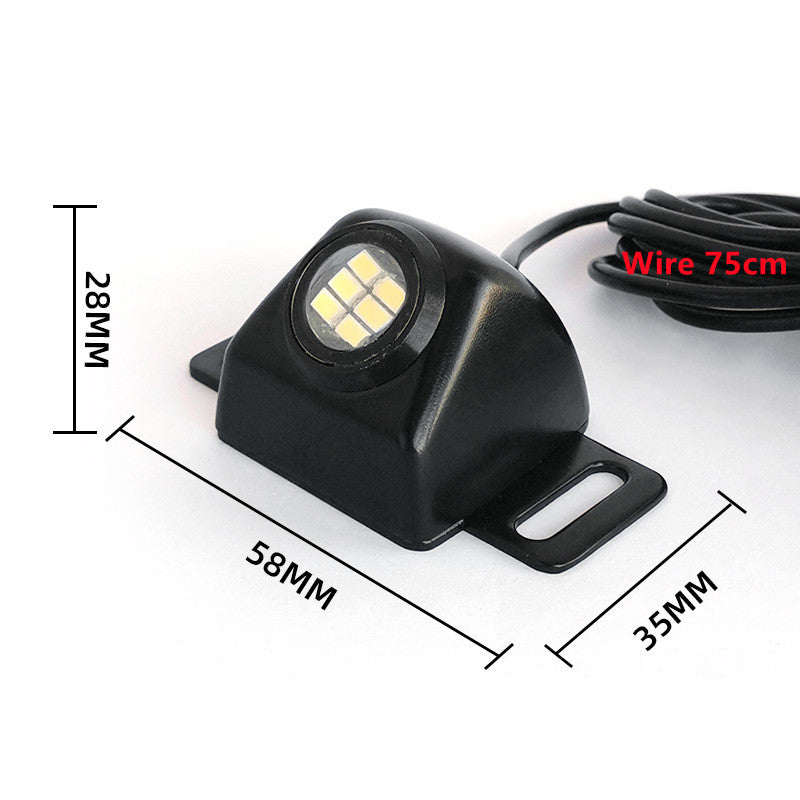 12V Car Reverse Light Bulb 3030 6LED Backup Parking LED Light Lamp Waterproof