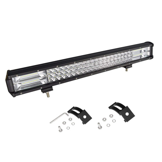 31.5 Inch 432W Triple Row Spot Flood  Beam Light Bar Driving LED Work Lights