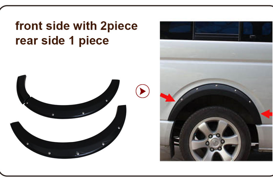 Wheel  Fender Flare For Toyota Hiace
