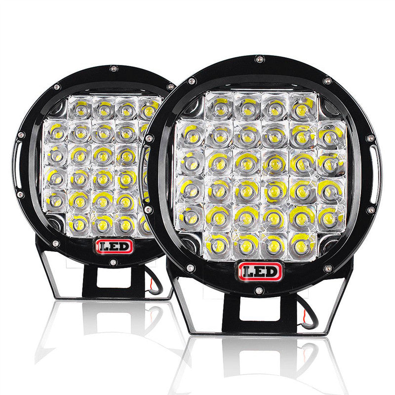 2PCS 9" 96W/Each Spot Round Work Light / Off Road Pod Lights