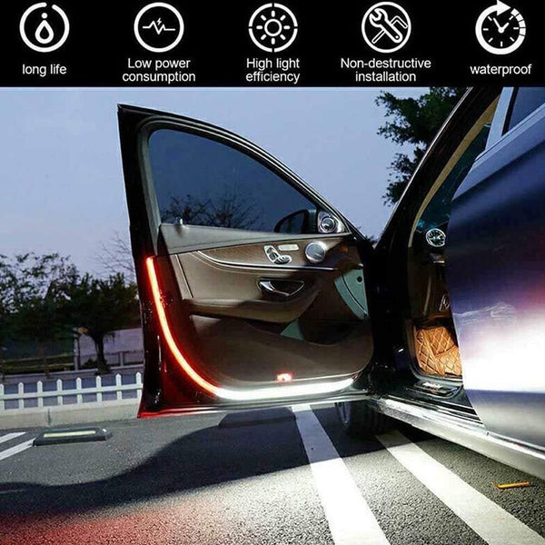 2 Pcs 12V LED Universal Car Door Lights