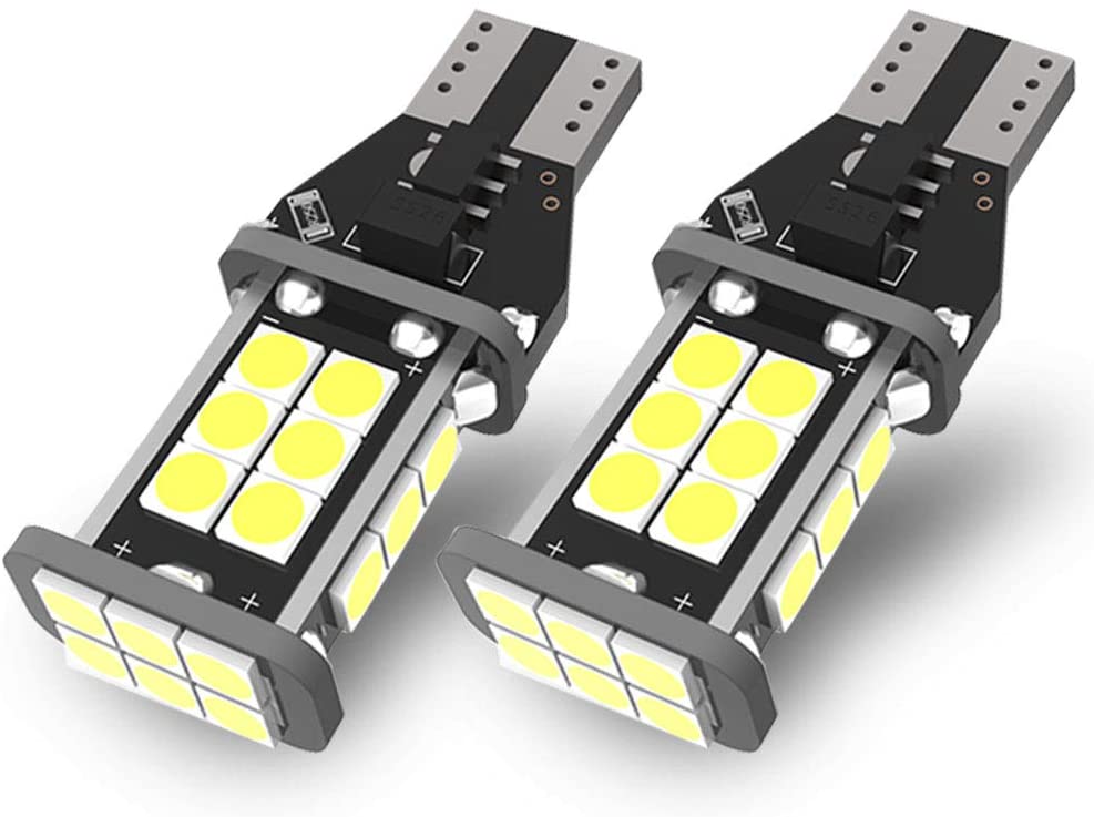 2PCSx T15 LED Reverse Light Bulbs