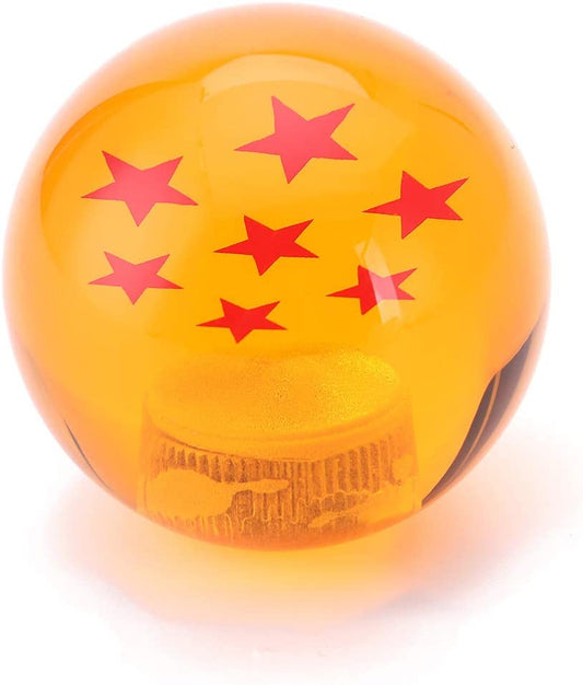 Glass Gear Shift Knob  7 Stars  for Most Car Models with 3 Adapters