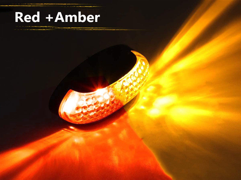 LED Oval Indicator Marker Light Clearance Lamp 10V-30V