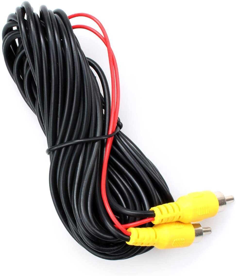 20M Camera RCA Video Cable/CAR Reverse Rear View Parking Camera Video Cable