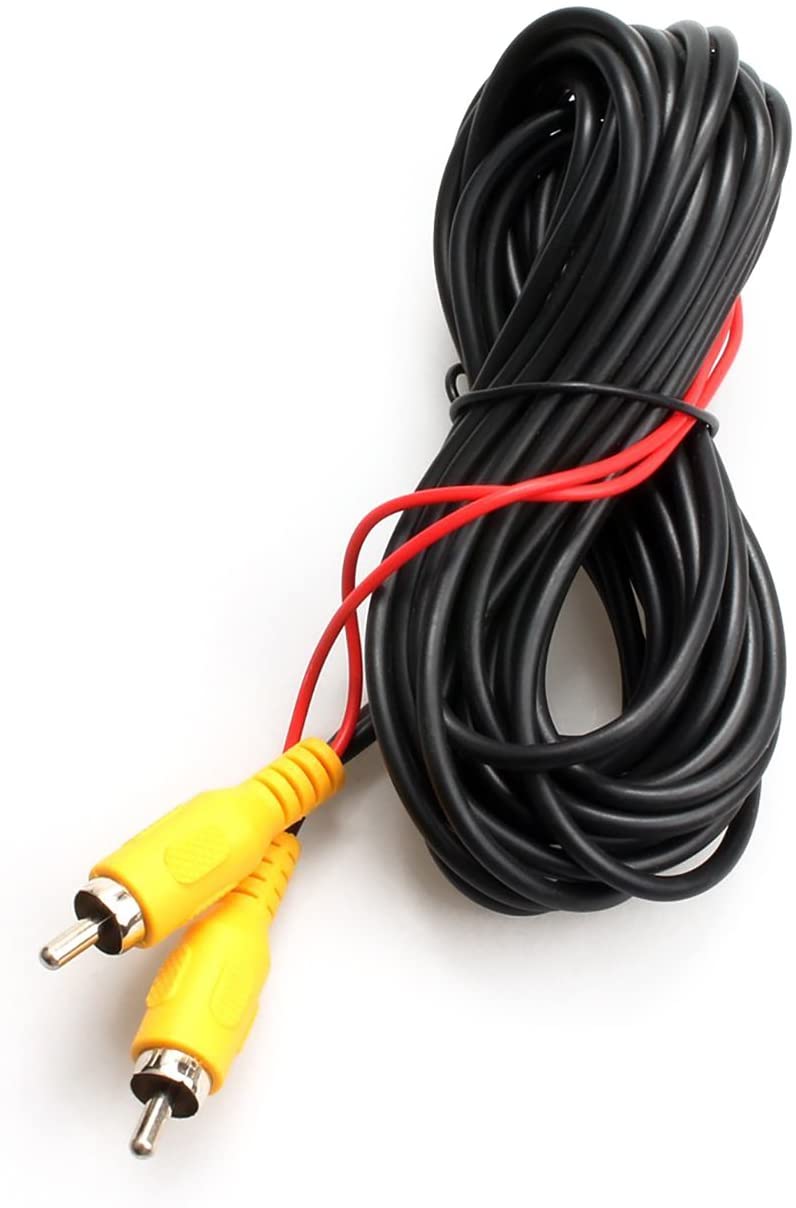 20M Camera RCA Video Cable/CAR Reverse Rear View Parking Camera Video Cable