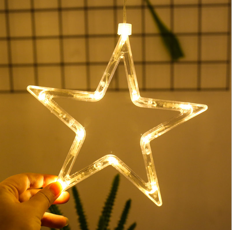 AC Powered Window Curtain String Light For Indoor Decoration