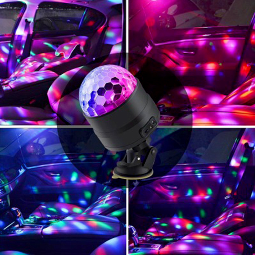 Disco Ball Party Lights DJ Lights/Car DJ Lights Sound Activated LED Strobe Light
