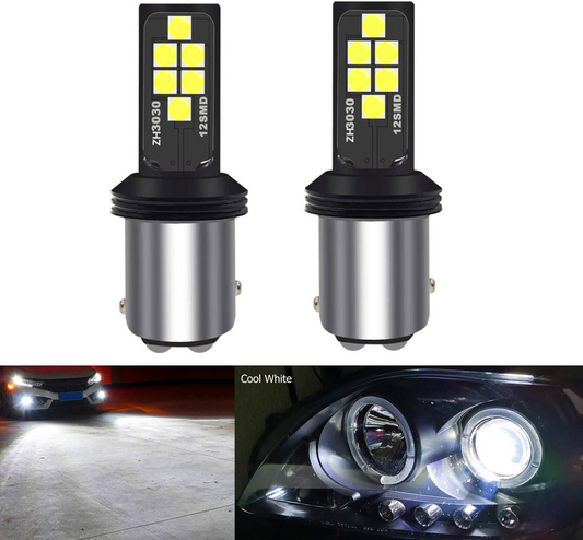 2PCS ×24V White 1157 Led Lights Bulbs