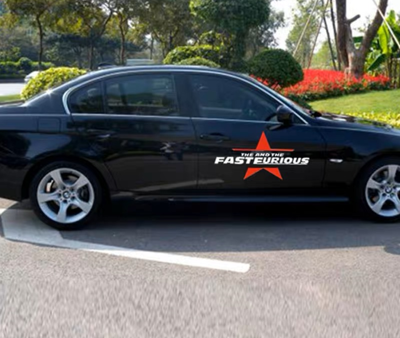 Car Stickers Exterior Fast & Furious -Big Size