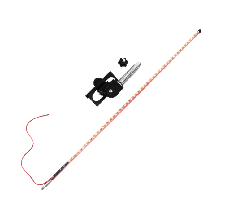 12V LED Whip Light Weatherproof Lighted Antenna Whip