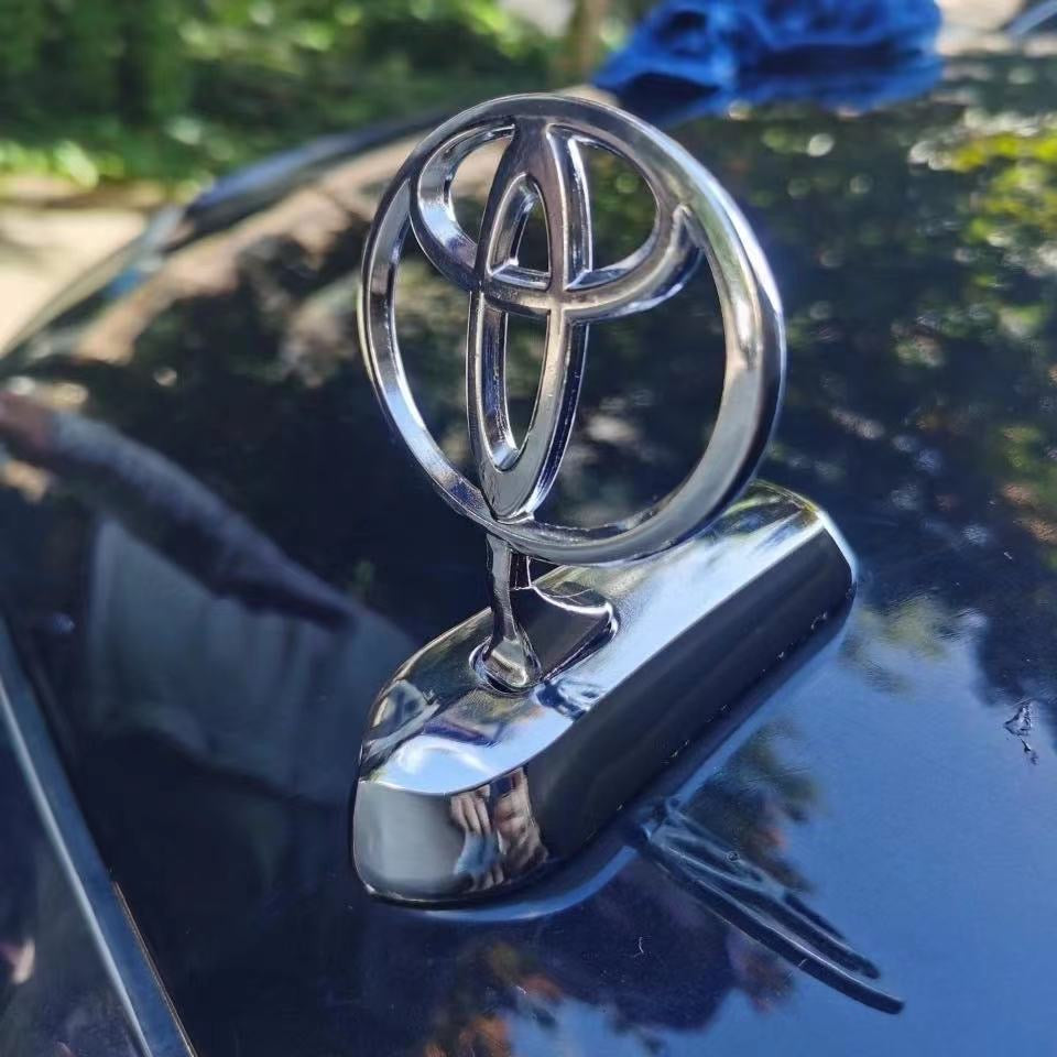 3D TOYOTA/HONDA/ FORD Decoration Front Fender Mudguard Alloy Statue