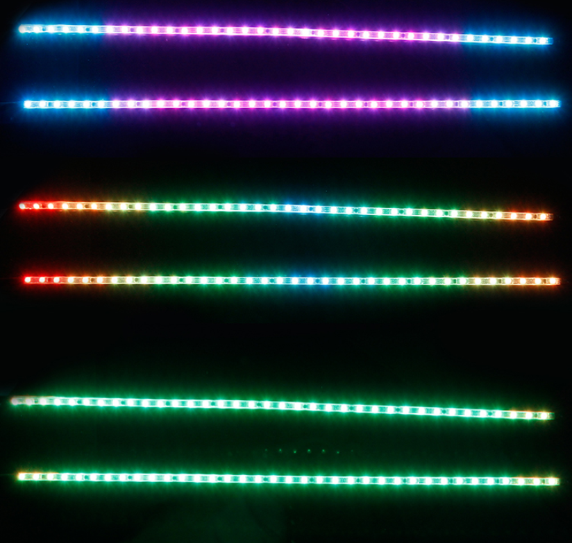 12V LED Whip Light Universal RGB LED Flagpole Lamp Colorful Antenna  Decorative Light