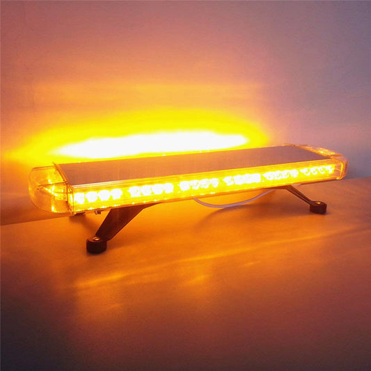 30"Inch 56 LED Amber LED  Emergency Strobe Light Warning Flashing LightBar