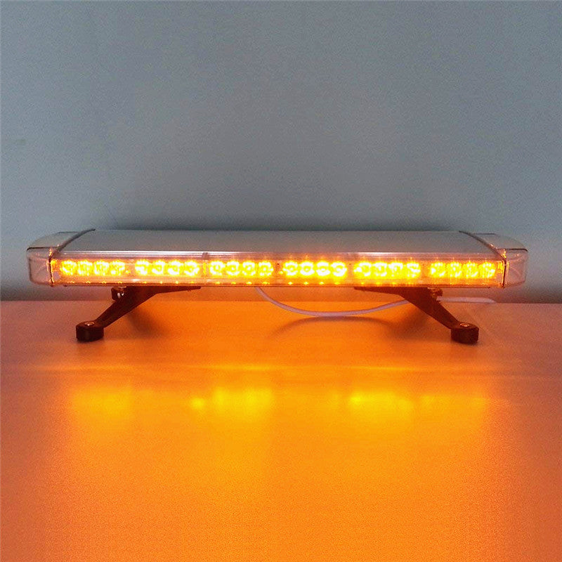 30"Inch 56 LED Amber LED Emergency Strobe Light Warning Flashing LightBar