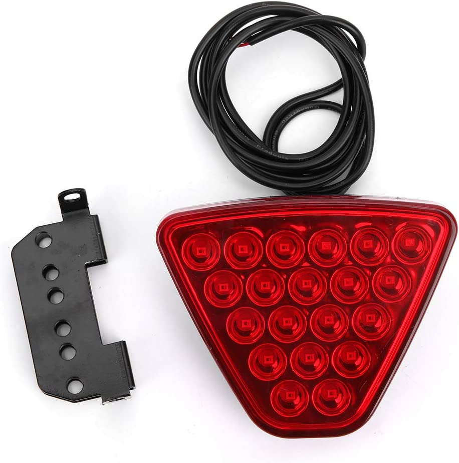 12V Auto 20 LEDs Brake Light  Lamp Reverse Warning Lamp Flash Strobe Taillight