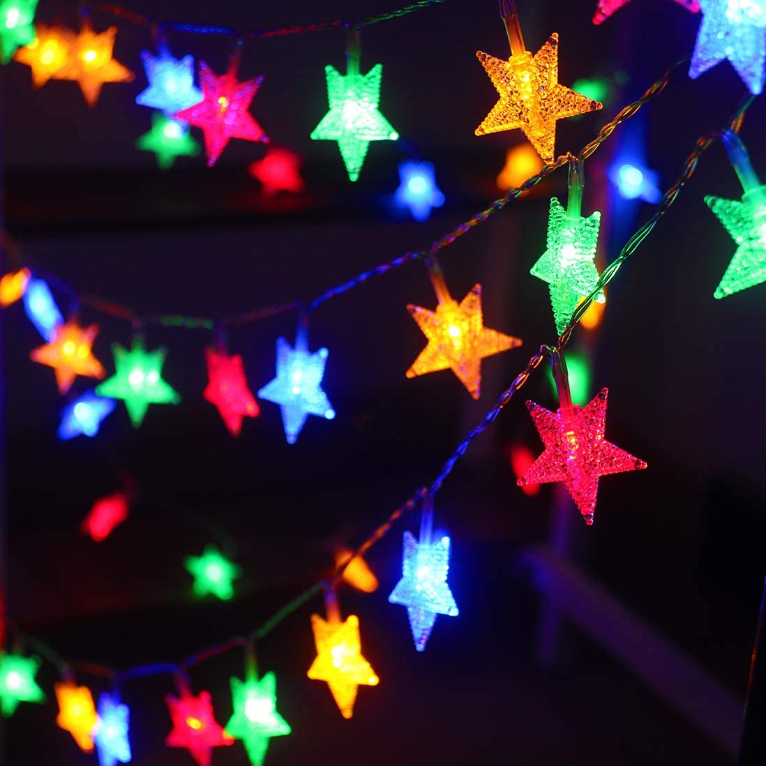 10M 100leds USB Powered Star Lights String, Christmas Party Decorative Fairy Lights