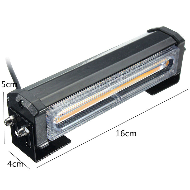 2Pcs 12V 36W Car COB LED Strobe Light Emergency Warning Flashing Light