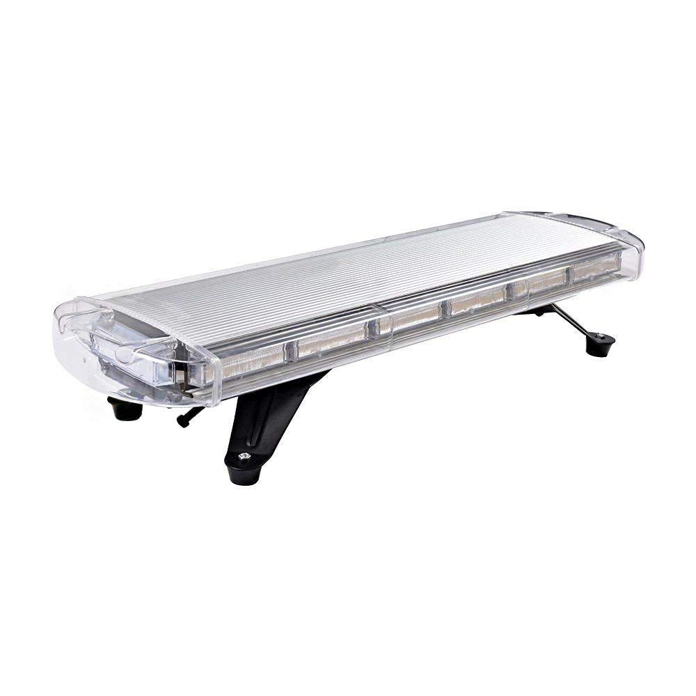 30"Inch 56 LED Amber LED Emergency Strobe Light Warning Flashing LightBar
