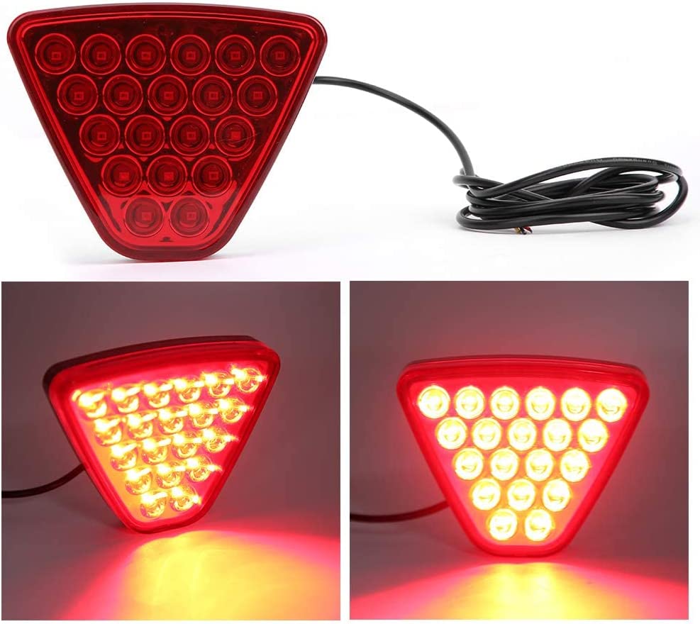 12V Auto 20 LEDs Brake Light  Lamp Reverse Warning Lamp Flash Strobe Taillight