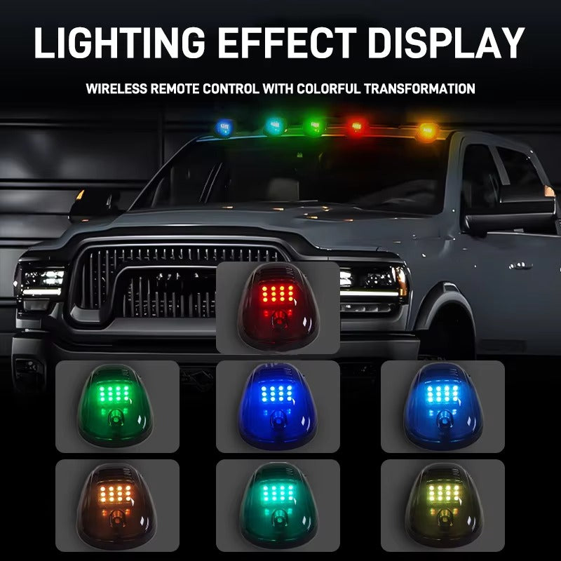 12V RGB Pickup Truck Roof Lights – High-Power, Ultra-Bright, Multiple Light Modes