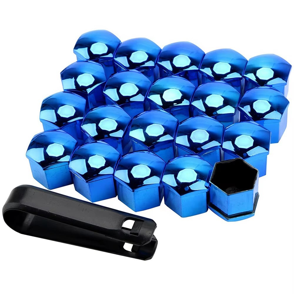 20PCS Car Wheel Nut Caps – Anti-Rust Bolt Covers 19/21mm