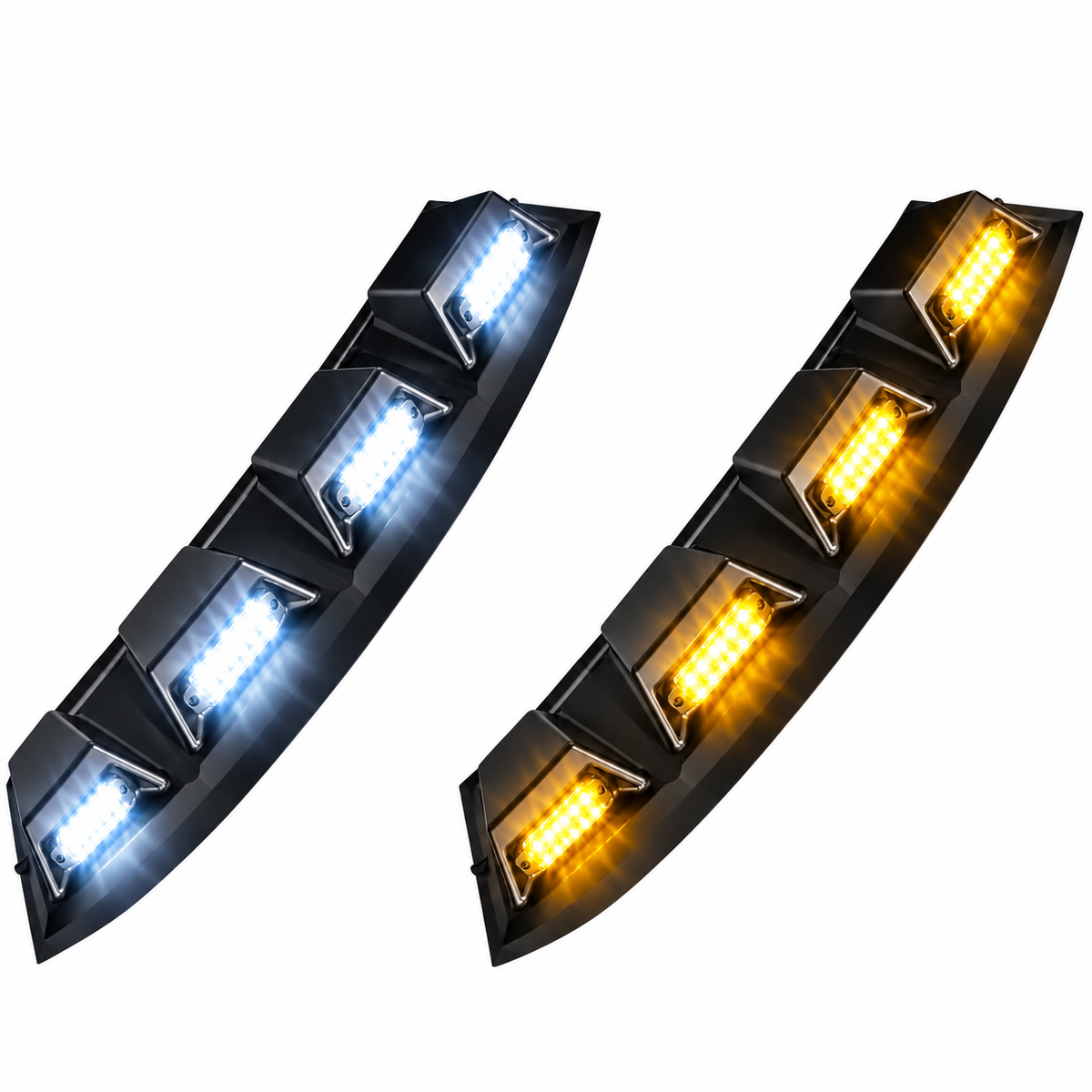New Front Cab Top Roof Spoiler Lights For Ford Ranger T9 Next-Gen 2022-2026