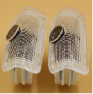 2x Logo Ghost Shadow Projector Courtesy Laser LED Light for NISSAN